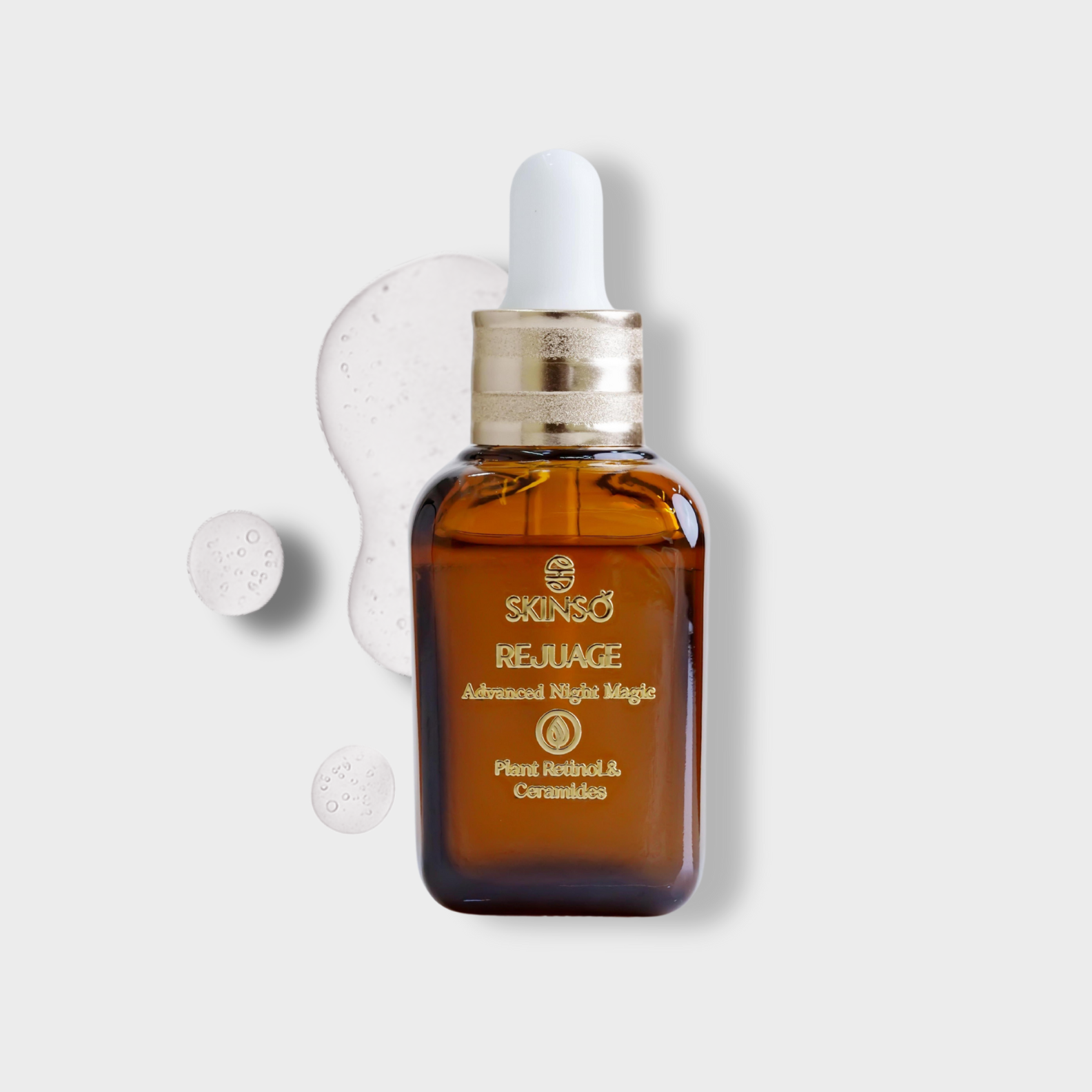 Rejuage Advanced Night Magic Serum: Tri-Peptide System with Plant Retinol