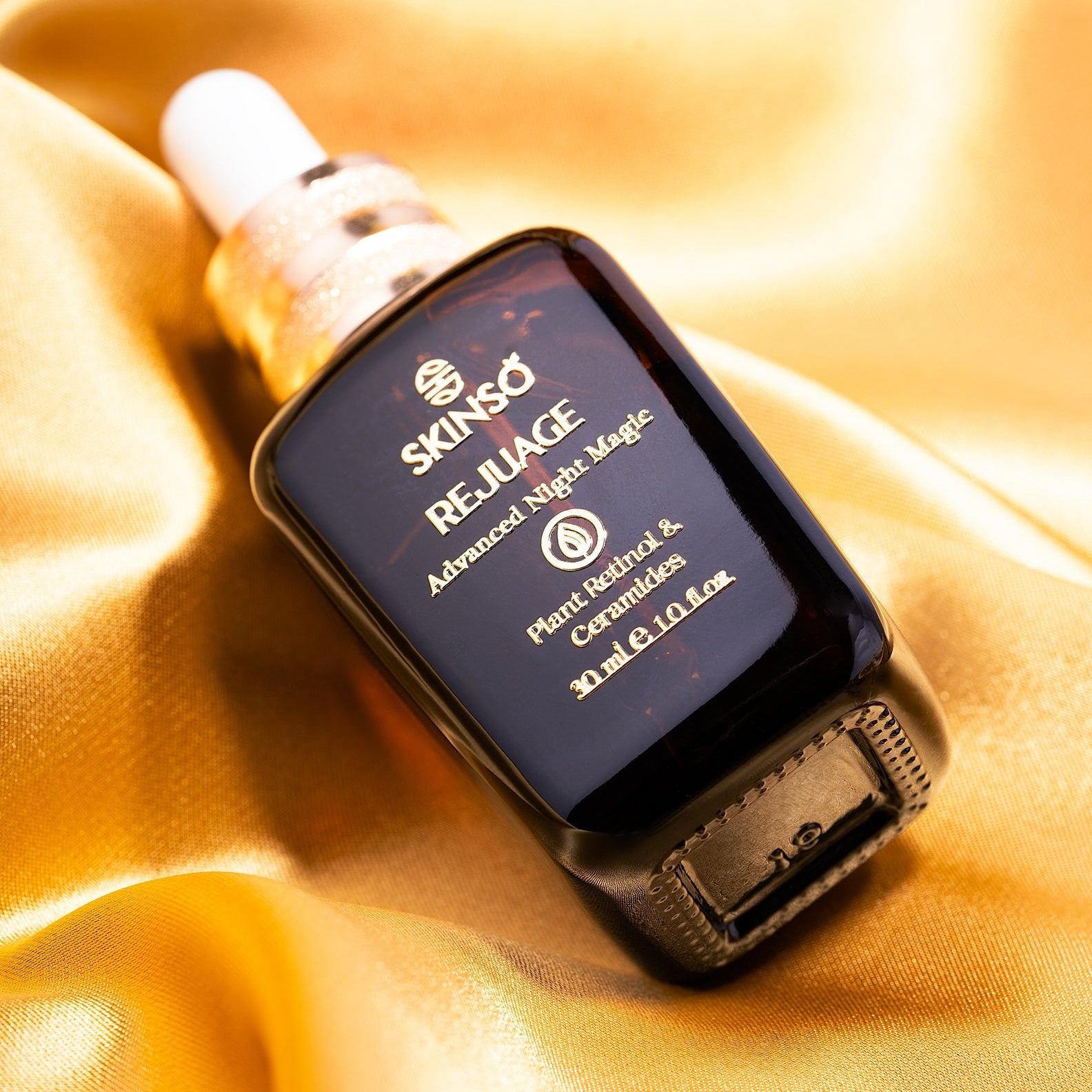 Rejuage Advanced Night Magic Serum: Tri-Peptide System with Plant Retinol