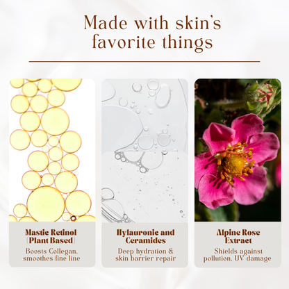 Rejuage Advanced Night Magic Serum: Tri-Peptide System with Plant Retinol