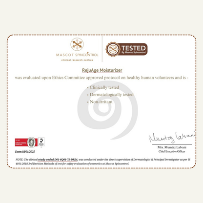Rejuage Multifunctional Powerful Youth Moisturiser Cream